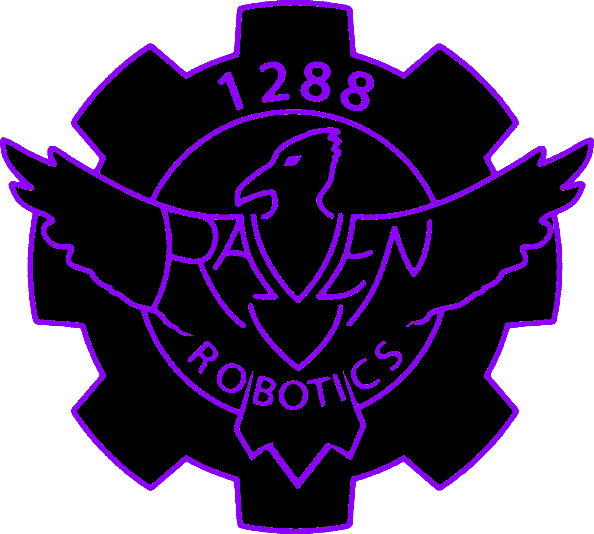 Dark Raven Robotics logo